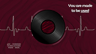 You are made to be used - Femdom JOI anal humiliation