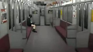 3d girl fucked hard in the train