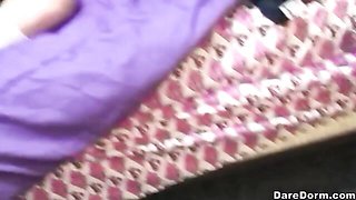 Morning lesbian sex play with hot chicks Nadia Lopez and Gia Grace