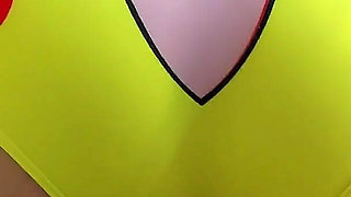 I Rubbed My Roommate's Cock with My Cute Panties to Make Him Horny