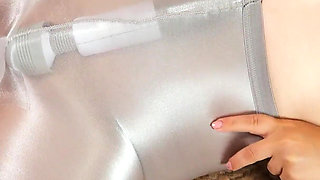 343 (custom Video) Your Fetish - Thick Tights in Sperm? I Will Masturbate with a Vibrator for You My Friend!