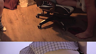 Sh Girl with Glasses Likes to Watch Her Friends Have Sex