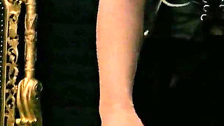 Sheela Sinner Long Nails Oiled Body Tickling Bondage on the Rack Part 1