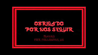 Moranguinho with nylon dress - Blowjob