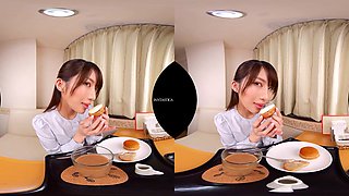 Arisa Kotoi in Steamy Seduction in a Packed Cafe - FANTASTICA