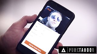 Rocking Seth Gamble and Kenzie Anne at puretaboo porn