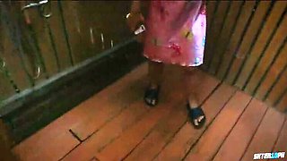 Hot Morning Fuck in Sexy Night Dress - Thai Teen Amateur Homemade