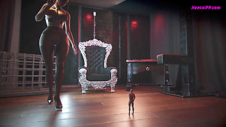 Diana Play With Tiny Dildo ( Uncensored )