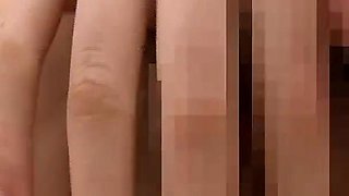 Married Woman's Masturbation: Tight and Wet Pussy, She Cums Easily When Stimulated