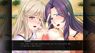 Hentai Game - Breeding Village - Fucking My Two New Neighbors - MILF Visual Novel