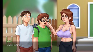 Milf mom, hentai, day