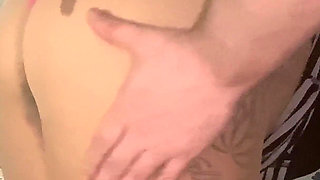 Spanking Secretary's Pantyhose Ass