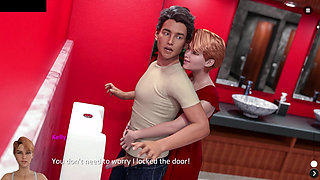 Getting a Blowjob From Rival's Redhead Stepmom and Then Redhead GF -the Spellbook Pure 16 Animated Adult Game Gameplay