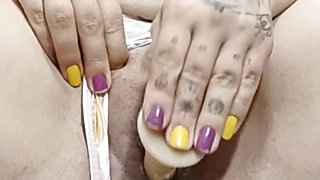 Vagina full of milk