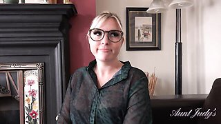 Aunt Judy's Big Tit MILFs featuring Charlie Rae's teacher roleplay movie