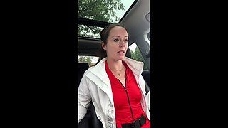 Escaped Prisoner Steals Your Car And Orgasms In Your Front