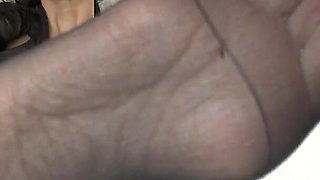 Very Sweaty Boot Feet! Sniff My Sweaty Pantyhose Feet, POV, Lady Victoria Valente