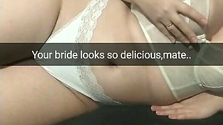 Cheating bride with big boobs Milky Mari -Part 1