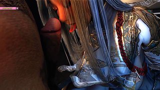 Shenhee Seduce the Big Cock Commander - 3D Animation