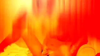 Brunette asian ladyboy with natural tits gets her tiny dick