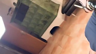 Goddess Relaxes Slave Serves
