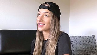 Solo booty assed babe ass toying masturbation in hi def