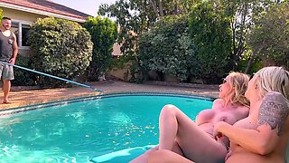 Nikki Benz And Nina - Fuck The Pool Boy