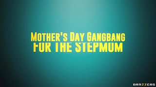 Mother's Day Gangbang For The Stepmom With Callie Black, Jimmy Michaels, Victoria Lobov, Gi Joey, Parker Ambrose, Scott Trainor, Darrius Dawson - Brazzers