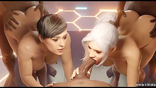 Satiated, cartoon movie, animation sex