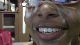 Creamy Facial for Ebony Webcam Girl