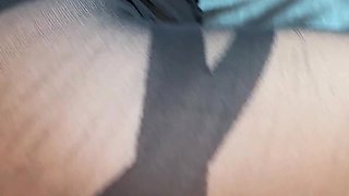Cum on My Thigh High Boots - Slutty Bodystocking Fuck