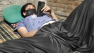 Desi Village girl masterbating when she watching video