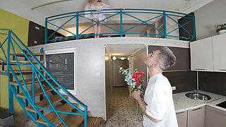 Eva Barbie Plays Juliet as Her Romeo Takes Her From Behind