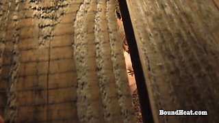 Lesbians action with amazing patootie from Bound Heat