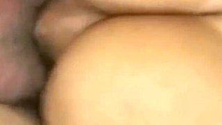 Huge Ass Wife Riding Hot at Anal Sex in a Threesome