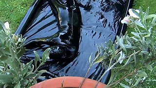 Latex outdoor sex