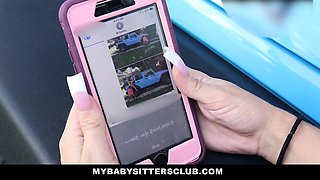 MyBabysittersClub - Blonde Teen Fucked By Big Cock Boss