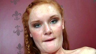 sweet redhead from first person