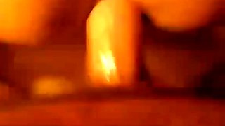 Amateur Cuckold Girl Takes Anal Creampie in Her Gaping Pussy
