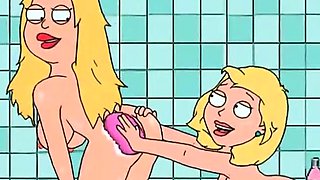 Cartoon lesbian teens seduction