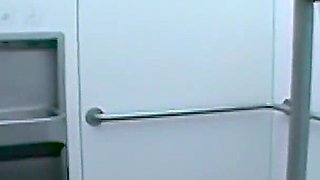 Anna Fucks Herself with Big Dildo on the Toilet