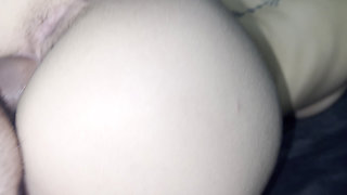I CUM Inside Her Tight 18 Perfect Pussy - Her Forst Big Cock  ( Add Me Free Nudes )