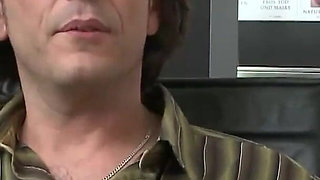 Cheating secretary wants his boss cock