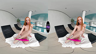 Horny Holly Molly Teases Stranger With Her Tight Pink Bikini - TeenMegaWorld