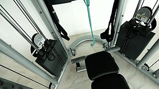 Hot brunette teen hardcore pov