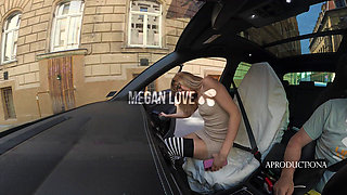 Desperate Panty Wetting Golden Shower Mouth Piss in My New Car