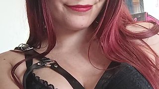 German Mistress Commands You to Suck Cock and Swallow Cum