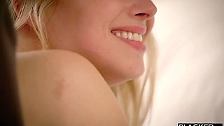 Sensual interracial anal fuck for a cute teen Blonde Jillian Janson