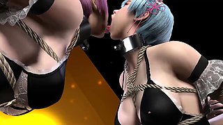 Rem and Ram bondage
