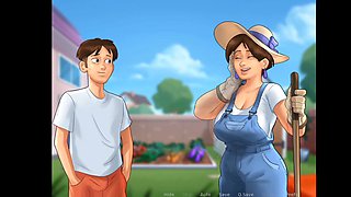 Jenny's big nips in summertime saga gameplay